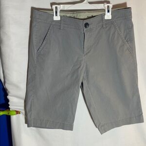 Eddie Bauer Women’s Gray Casual Bermuda Shorts, Size 6